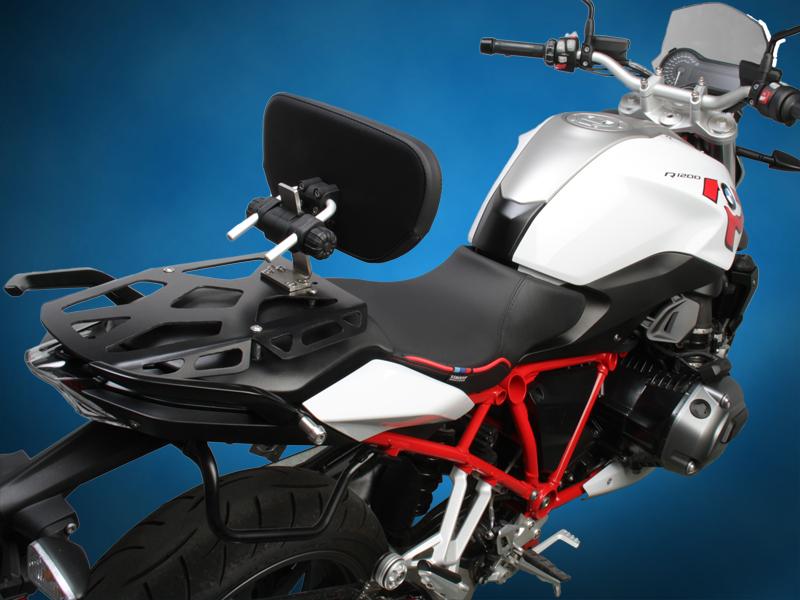 EM-5 Adjustable Rear Backrest BMW R1200R/R1200RS DTX Black